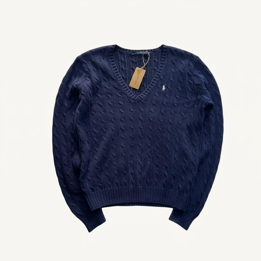 [우먼 XL] Polo Ralph Lauren Women's V-neck Sweater 1