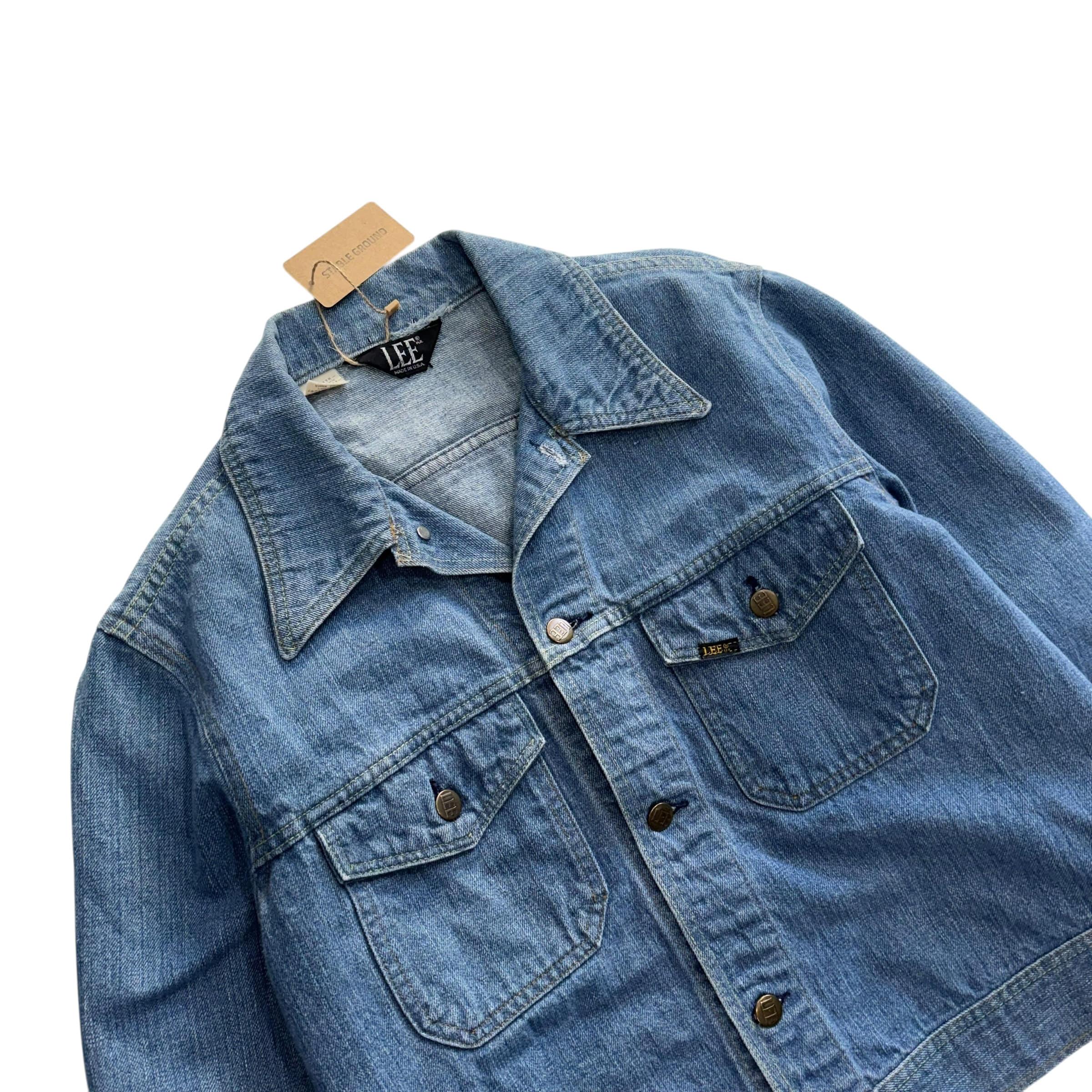[103] 70's Lee Denim Trucker Jacket 8