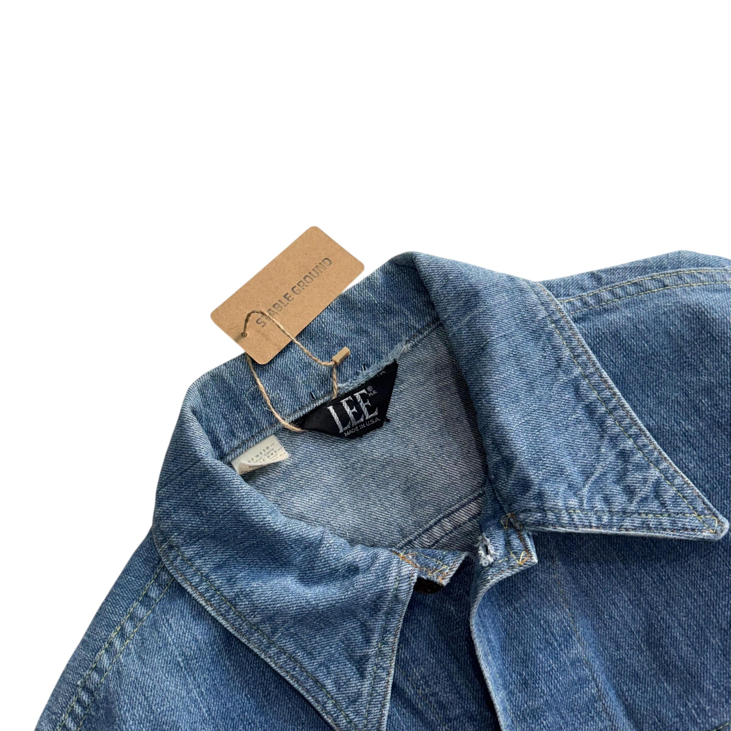[103] 70's Lee Denim Trucker Jacket 9