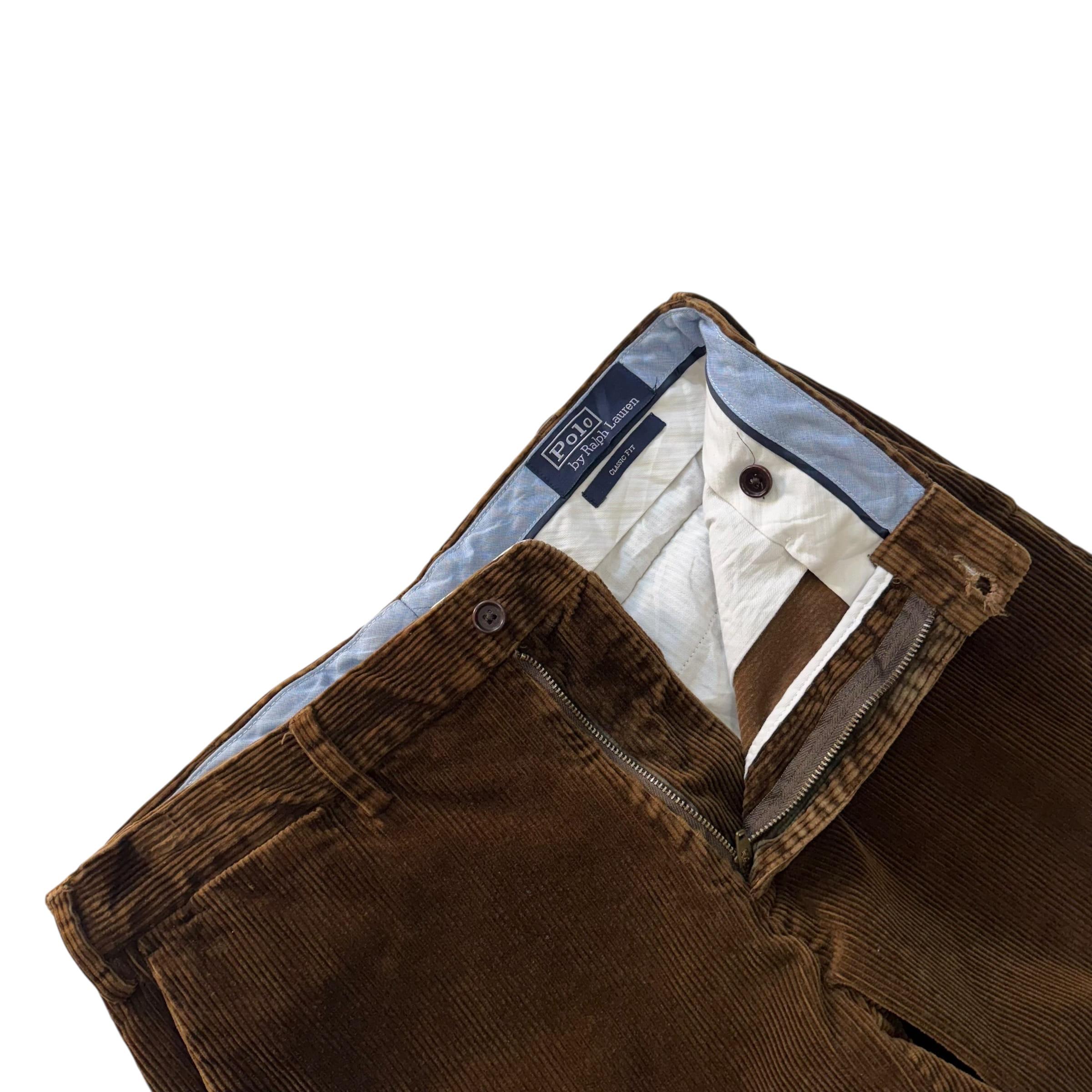[32] Polo Ralph Lauren Corduroy Pants Classic Fit 11