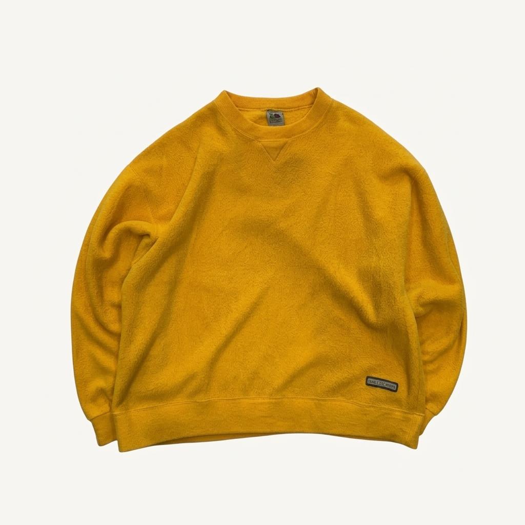 [105~] 90's Russell Fleece Long Sleeve 1