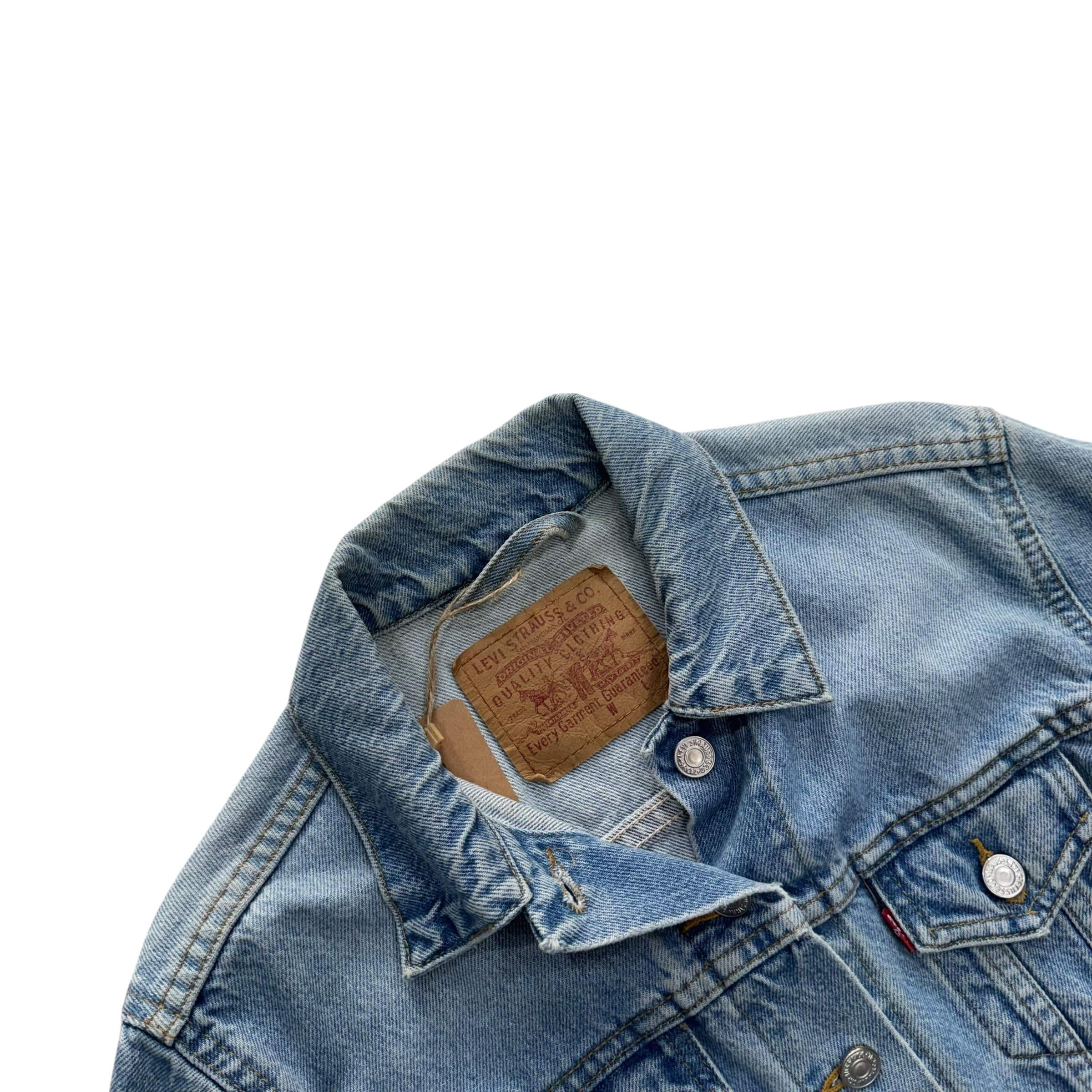 [90] 90's Levis Denim Trucker Jacket 9