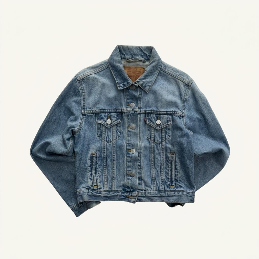 [90] 90's Levis Denim Trucker Jacket 1