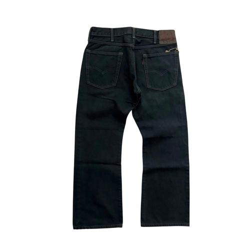 [30] Levis 517 Black Dyed Boot Cut Jeans  [lv1179] 7