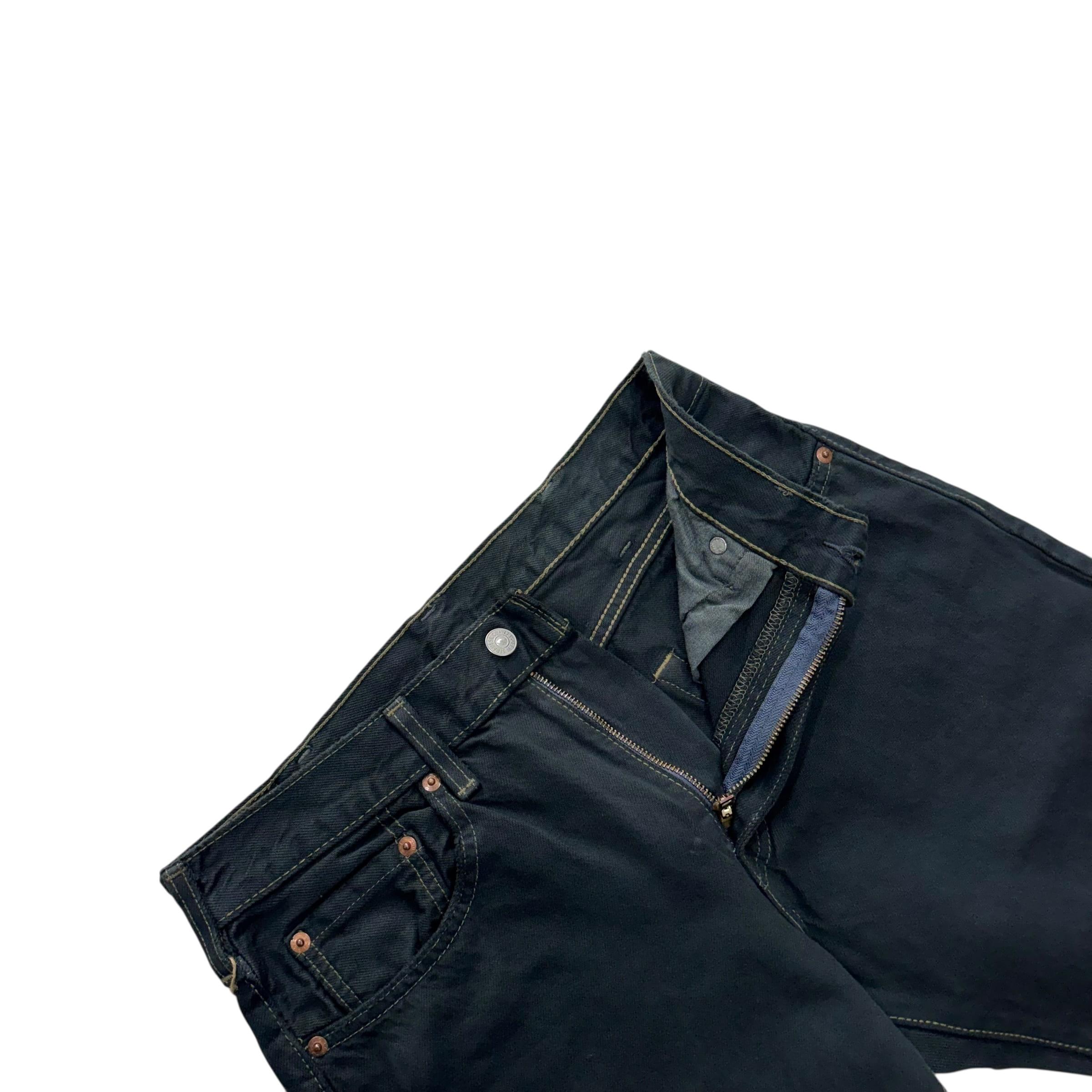 [30] Levis 517 Black Dyed Boot Cut Jeans  [lv1179] 11