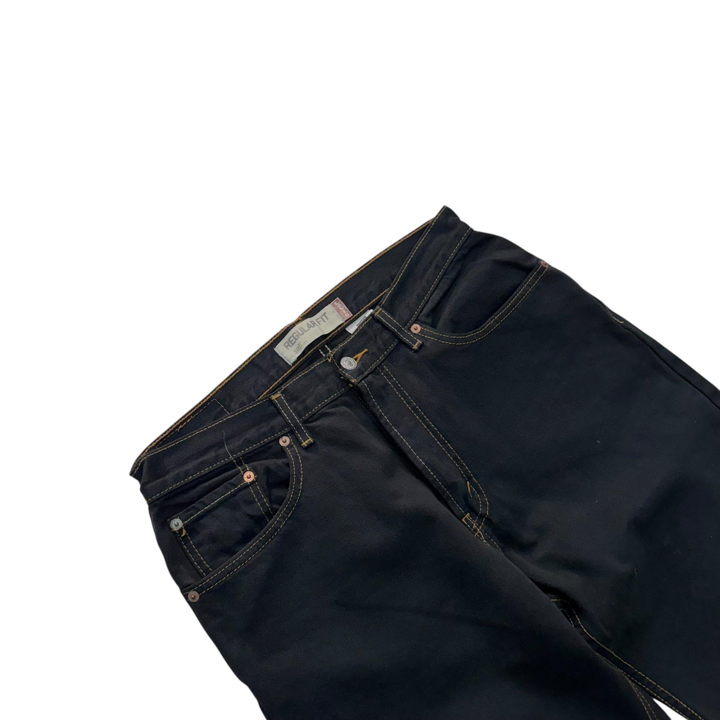 [33] Levis 505 Black Dyed Jeans [lv1177] 11