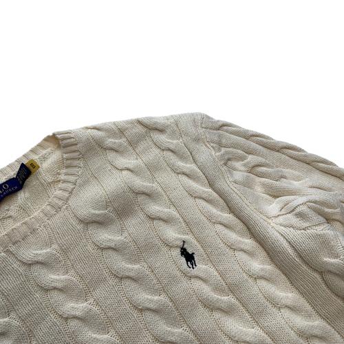 [105~] Polo Ralph Lauren Cable Sweater Qr Tag 3