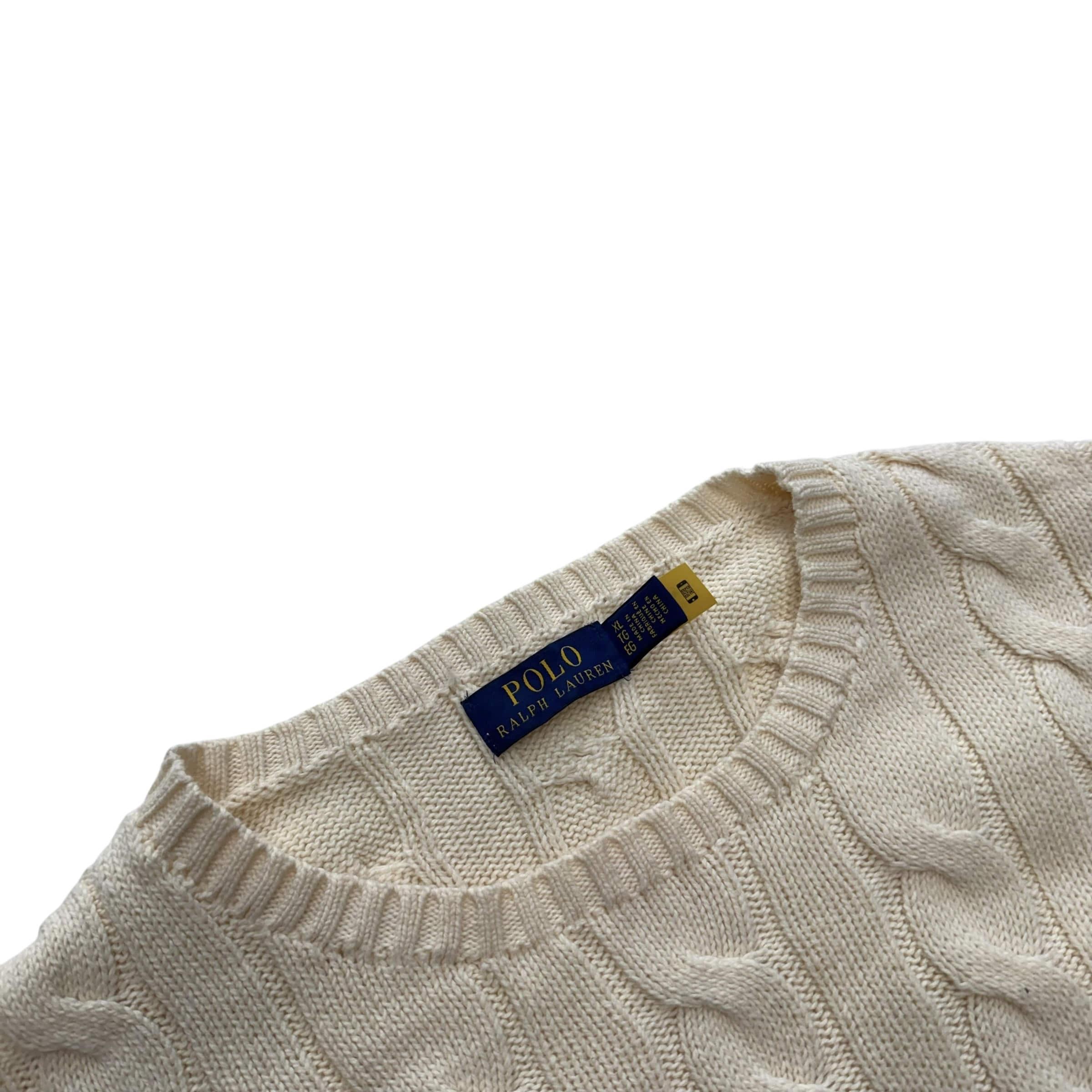 [105~] Polo Ralph Lauren Cable Sweater Qr Tag 8