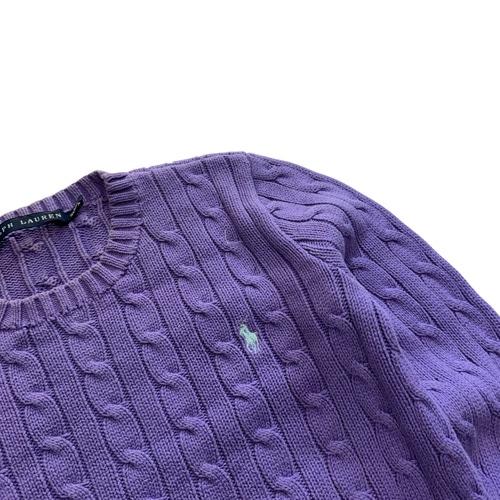 [우먼 XS-S] Polo Ralph Lauren Cable Sweater 3