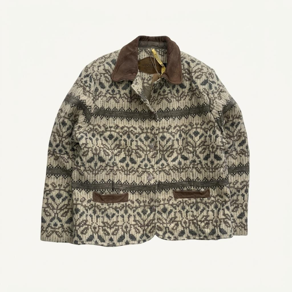 [우먼 M~L] Woolrich Geometric Jacket Womes 1