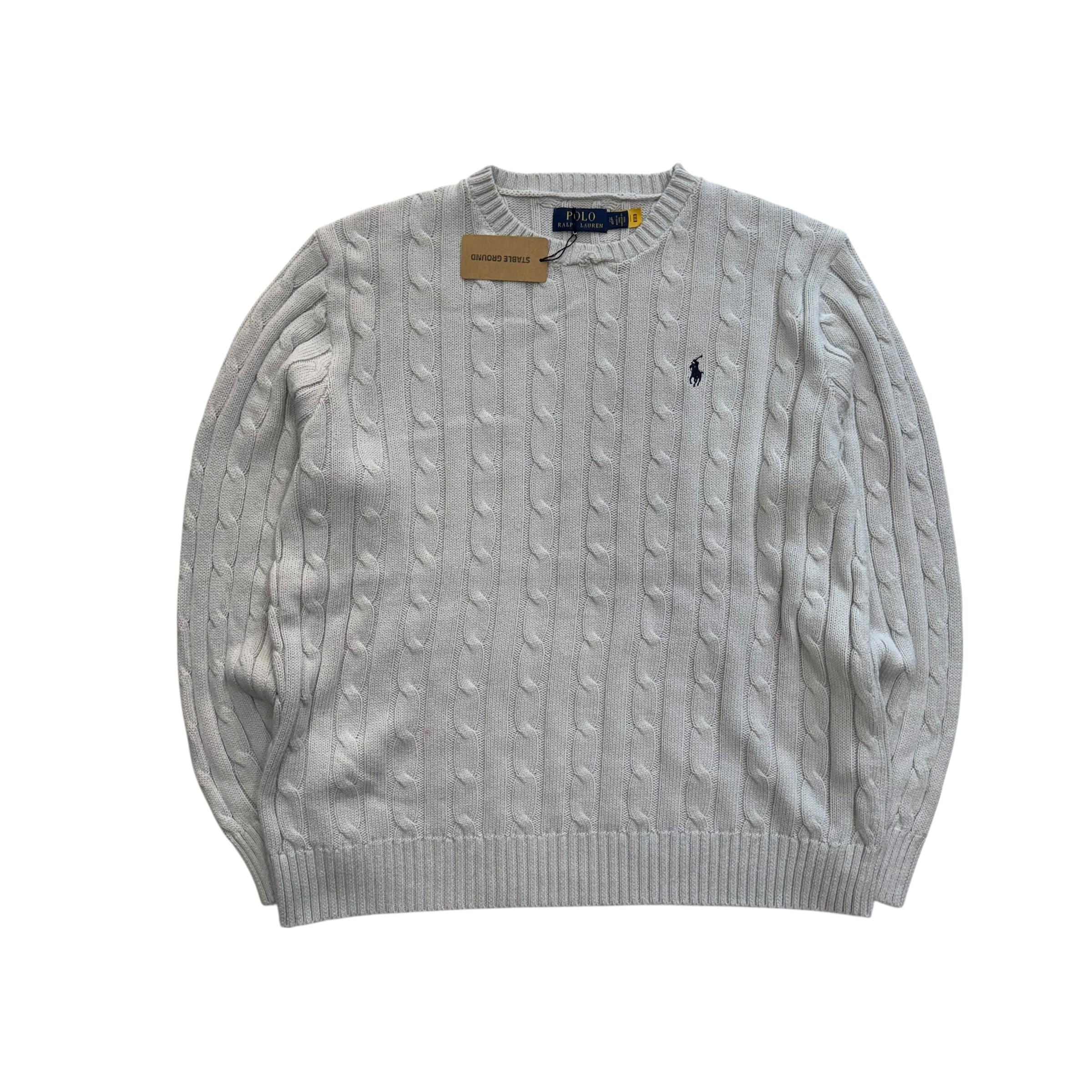 [105] Polo Ralph Lauren Cable Sweater QR Tag 8