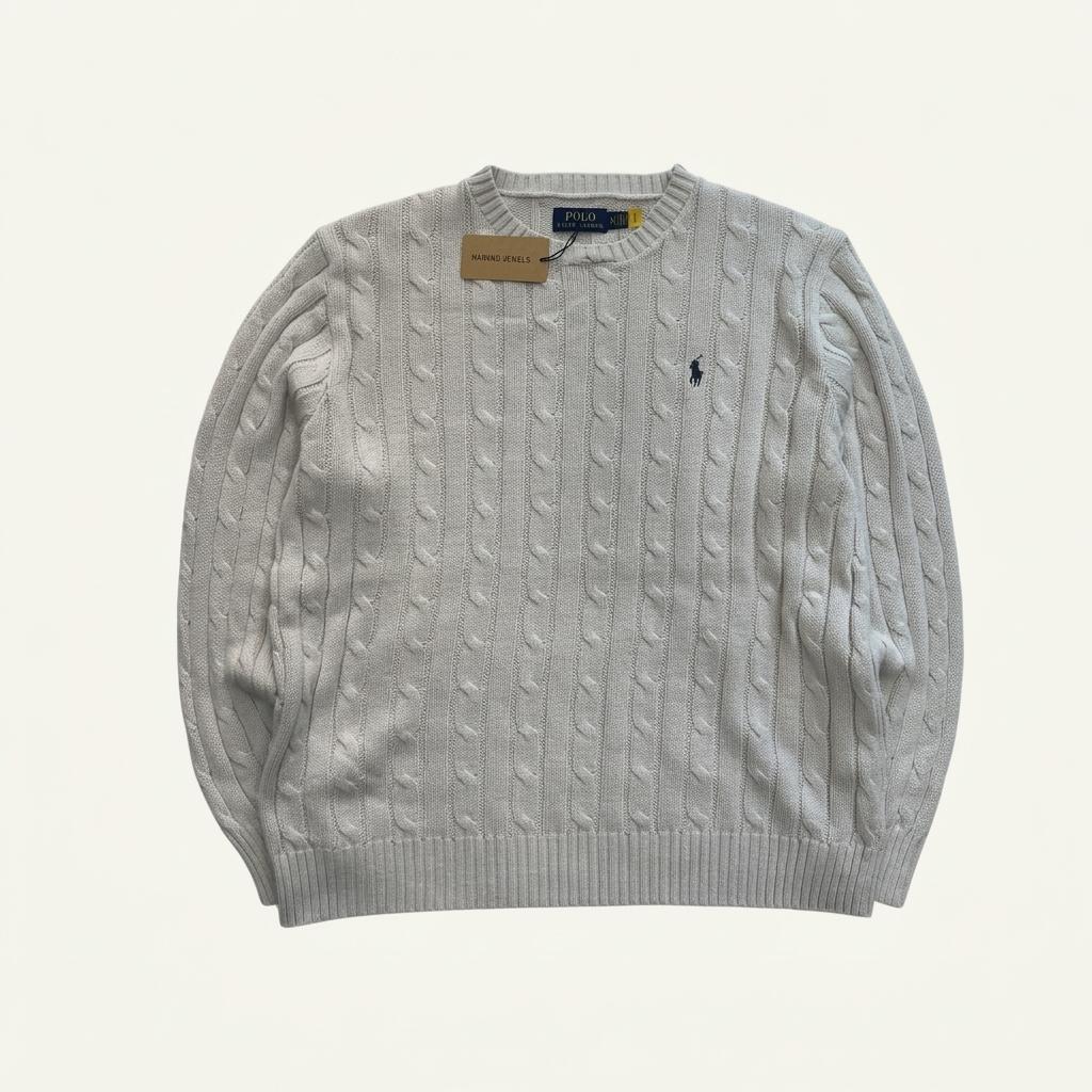 [105] Polo Ralph Lauren Cable Sweater QR Tag 1