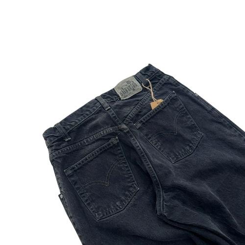 [30] 90's Levis Silver Tab Baggy Black [lv1114] 9