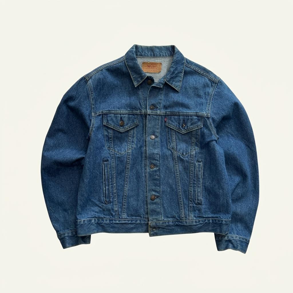 [105] 90's Levis 70506 0214 Denim Trucker Jacket 1