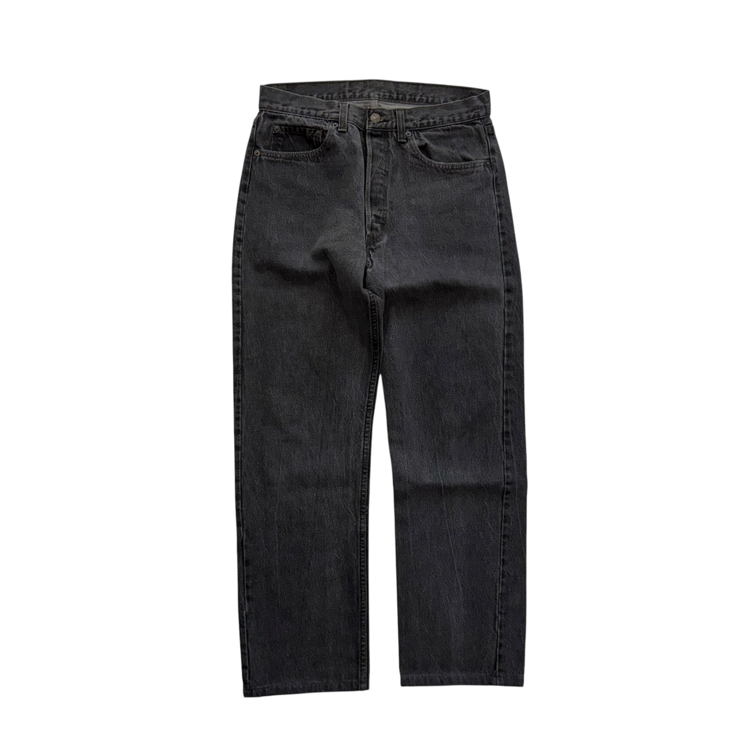 [30.5] 80's Levis 501 Grey Jeans USA Made [lv1067] 9