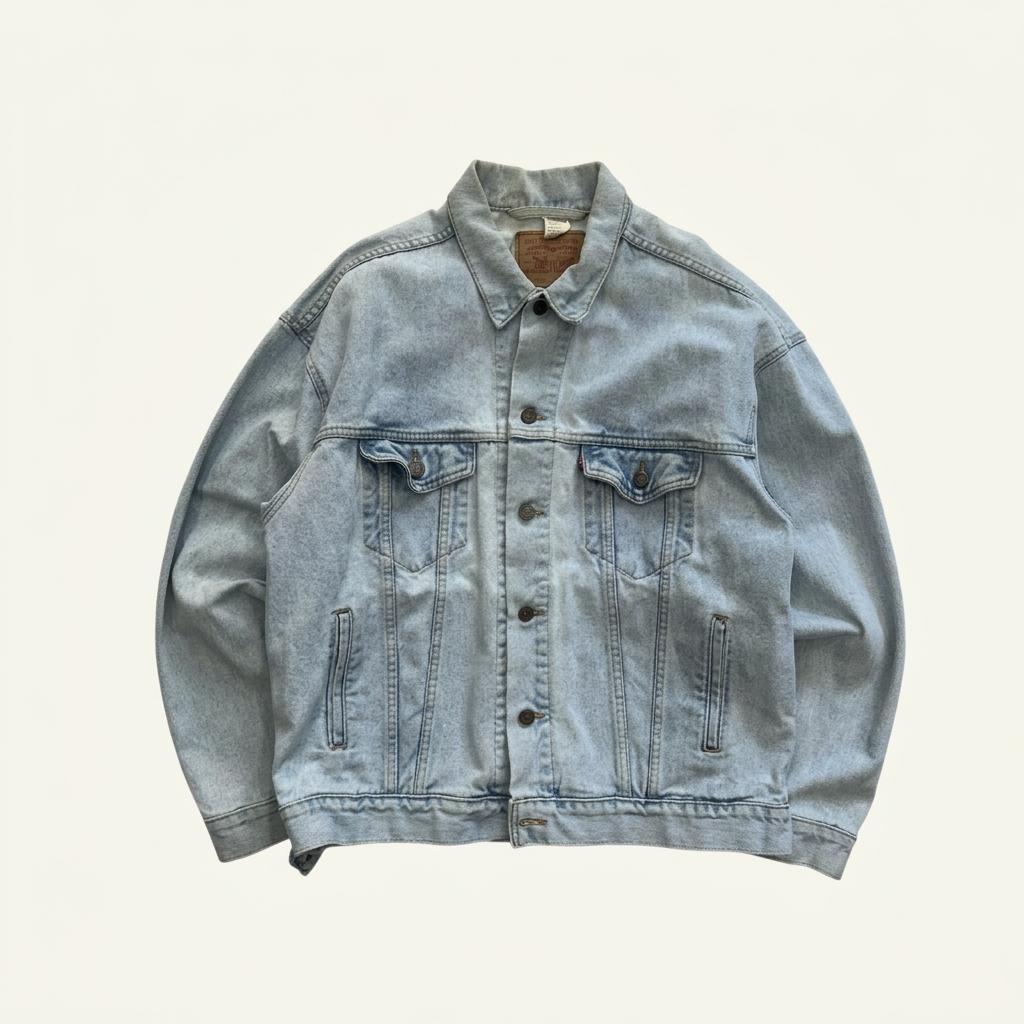 [105~] 90's Levis 70507-4834 Denim Trucker Jacket 1