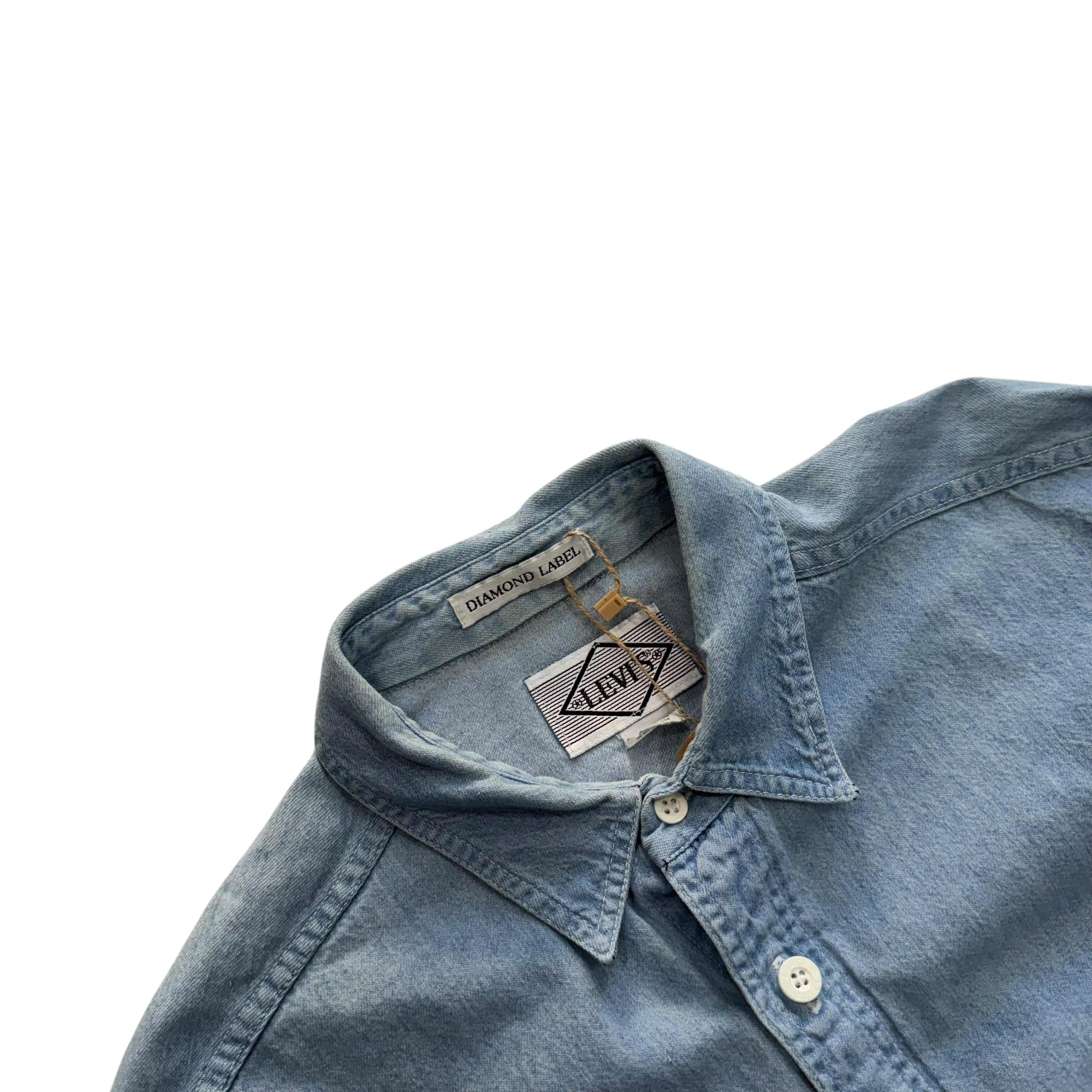 [105] 80's Levis Diamond Label Denim Shirt 10