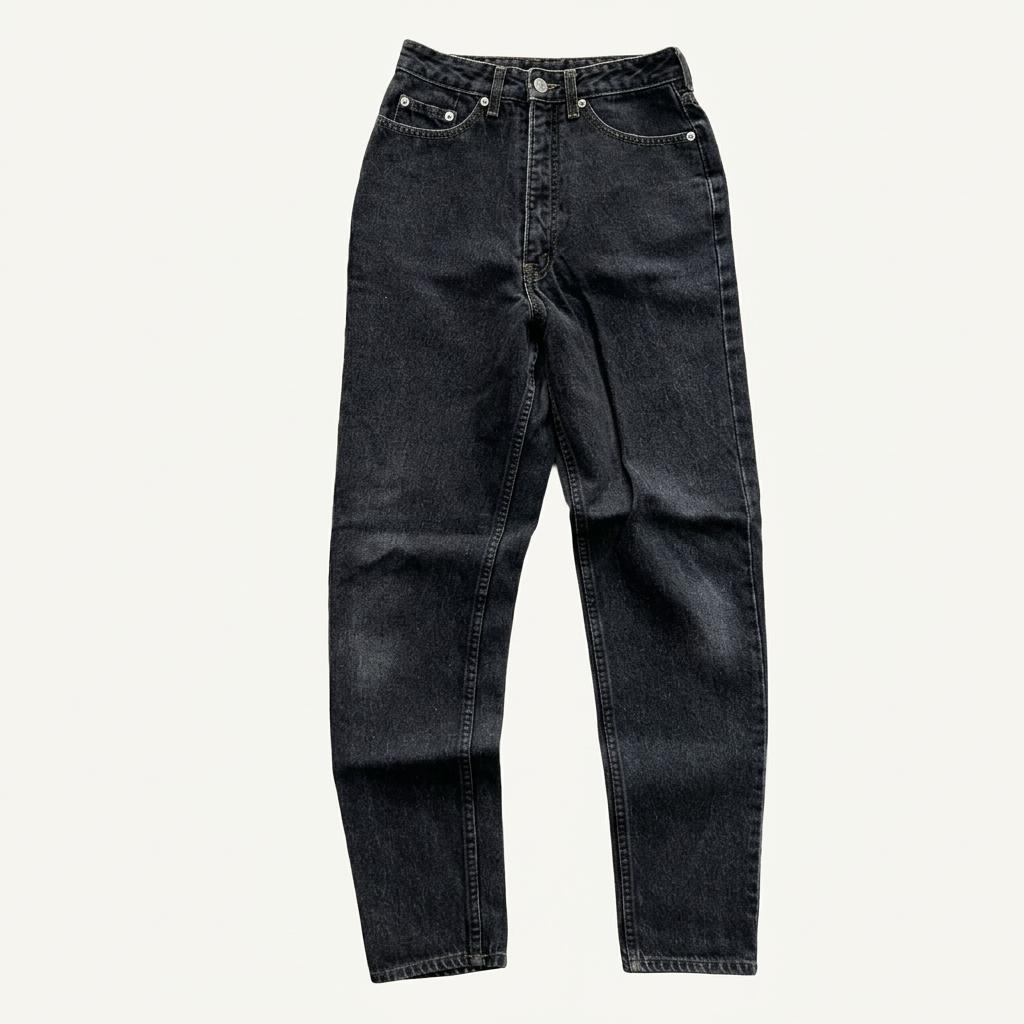 [24.5] 80's Levis 626-5358 Bkack Jeans [LV1043] 1