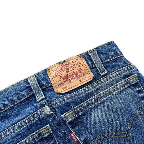 [27] 80's Levis 505 Jeans USA Made [LV1042] 10