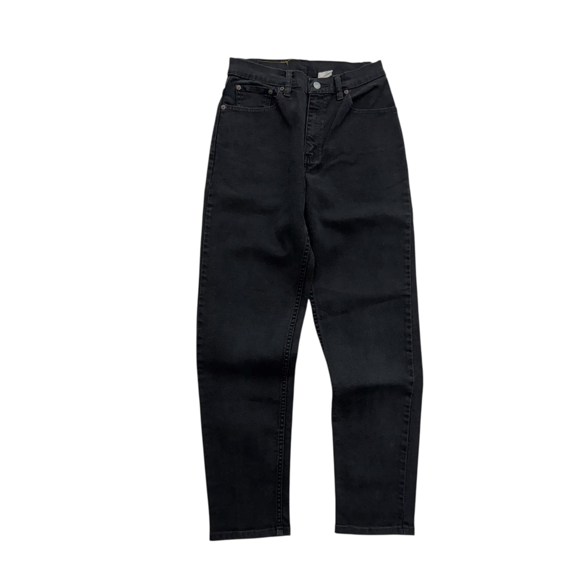 [27] 90's Levis 550 Black Jeans [lv0996] 10