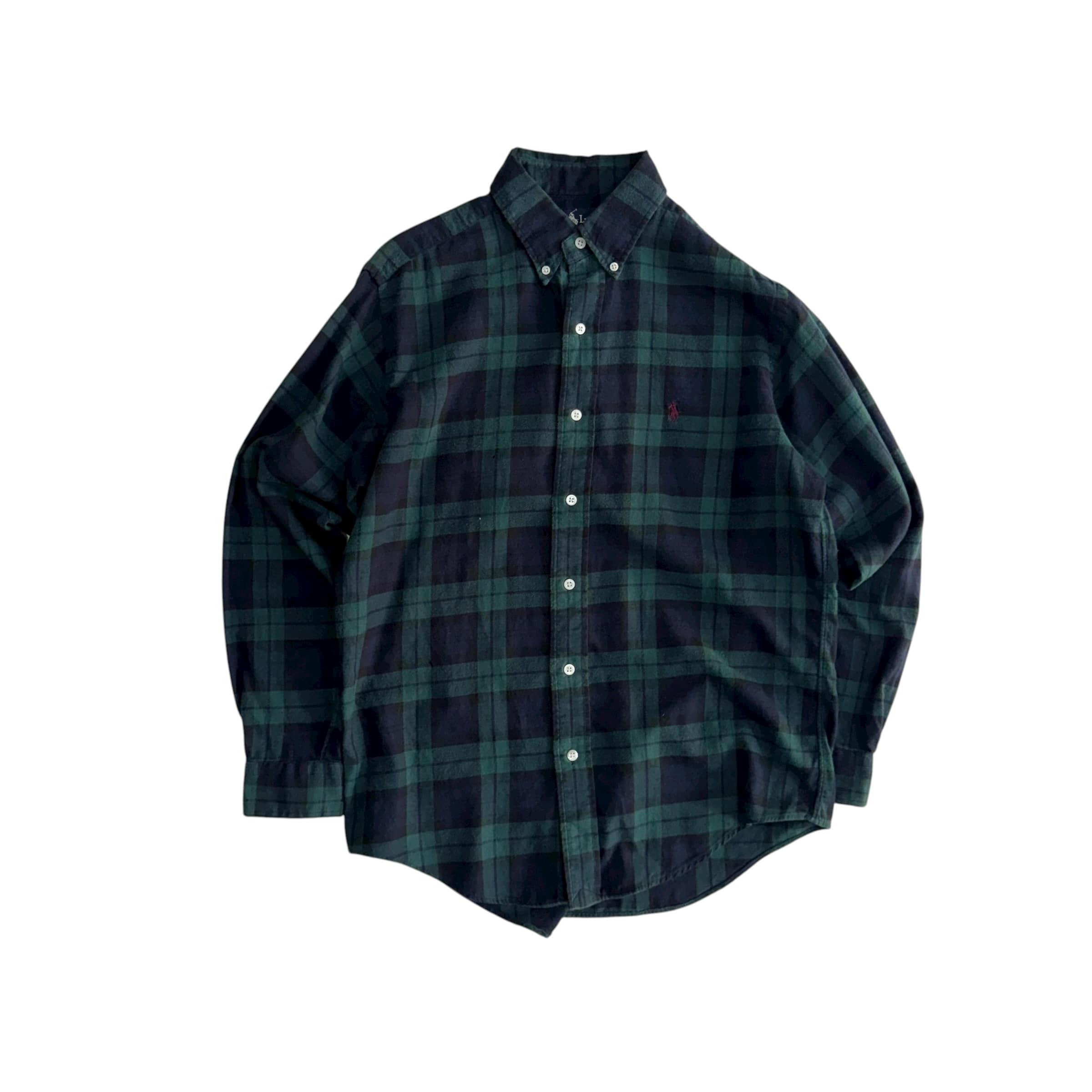 [95] 90's Polo Ralph Lauren Check Shirt 7