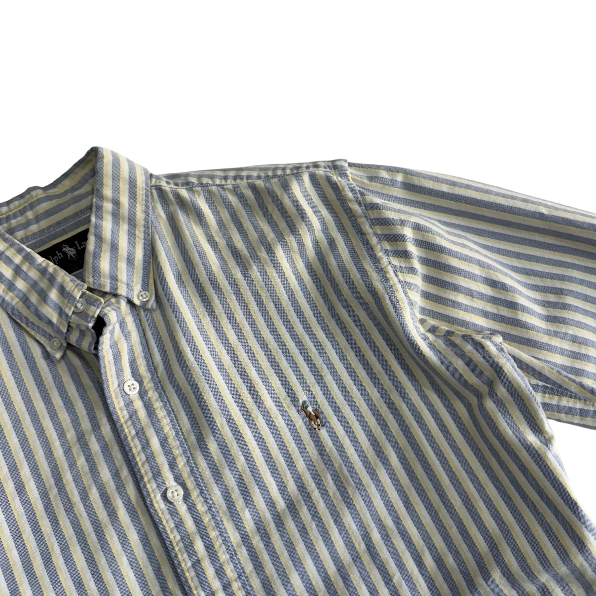 [95 or 우먼 L] Polo Ralph Lauren Stripe Shirt 8