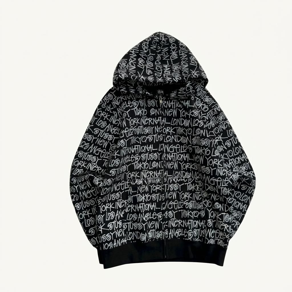[100] Stussy Zip-up Hoodie 1