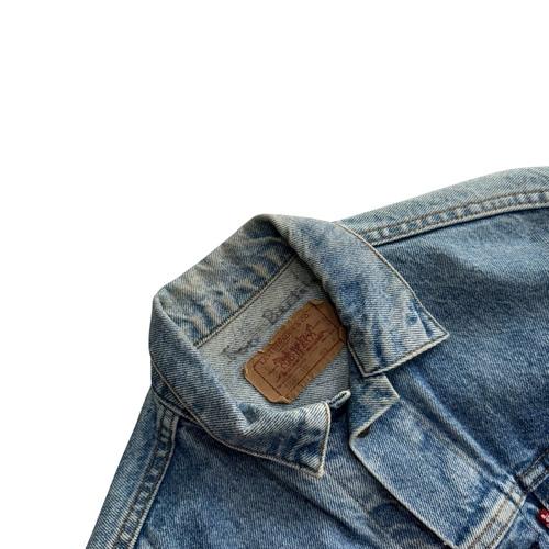 [93] 90's Levis 57508-0214 Denim Trucker Jacket 4