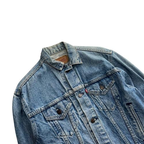 [93] 90's Levis 57508-0214 Denim Trucker Jacket 3
