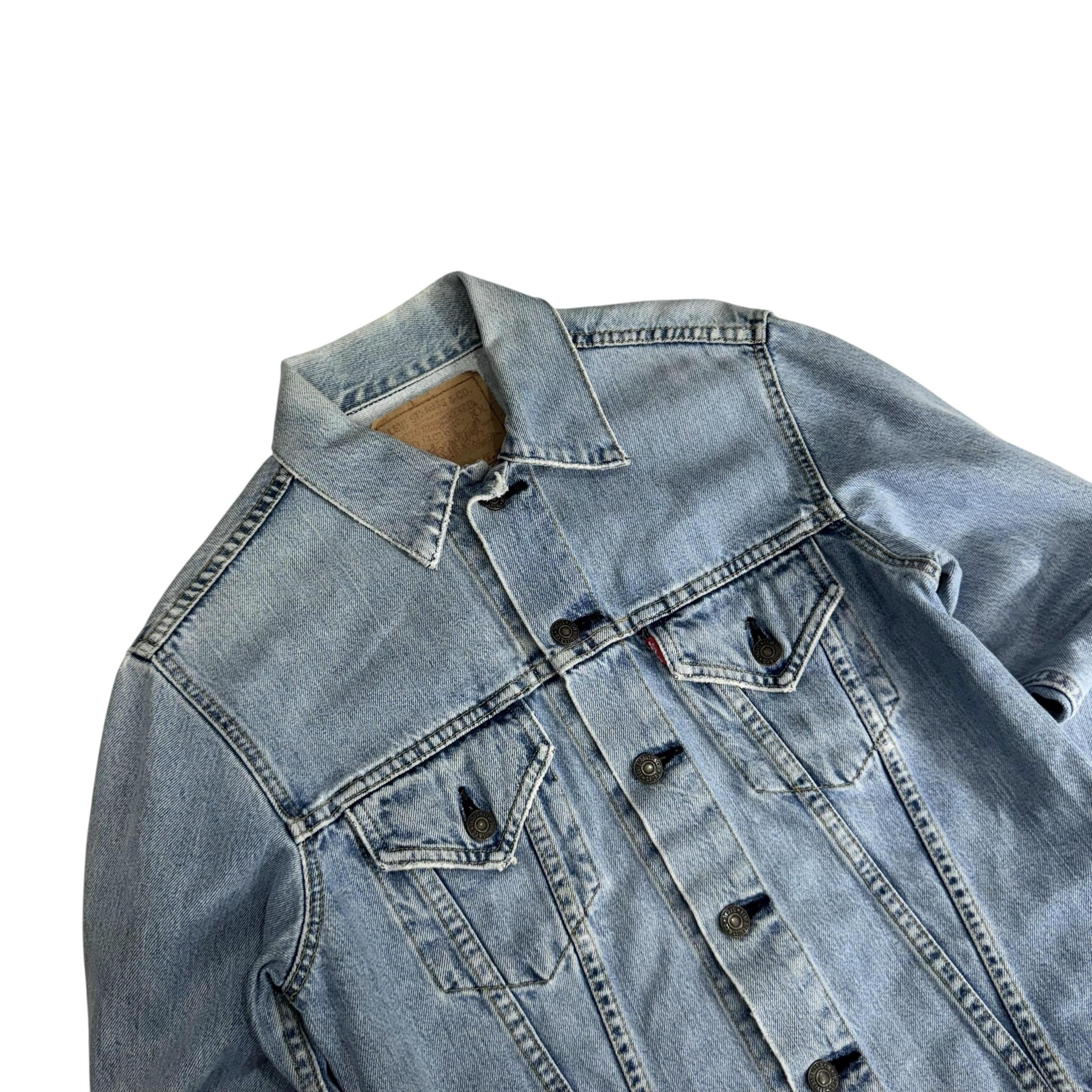 [95] 90's Levis 557 Denim Trucker Jacket 9