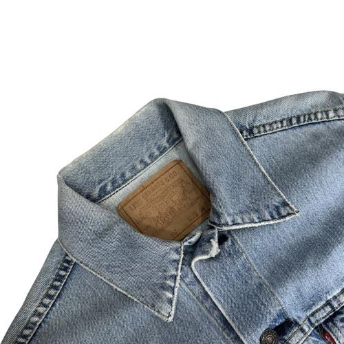 [95] 90's Levis 557 Denim Trucker Jacket 4