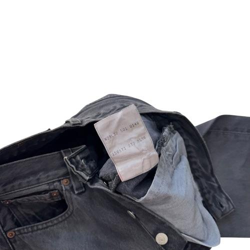 [27] 90's Levis 501 Black Jeans [lv0951] 5