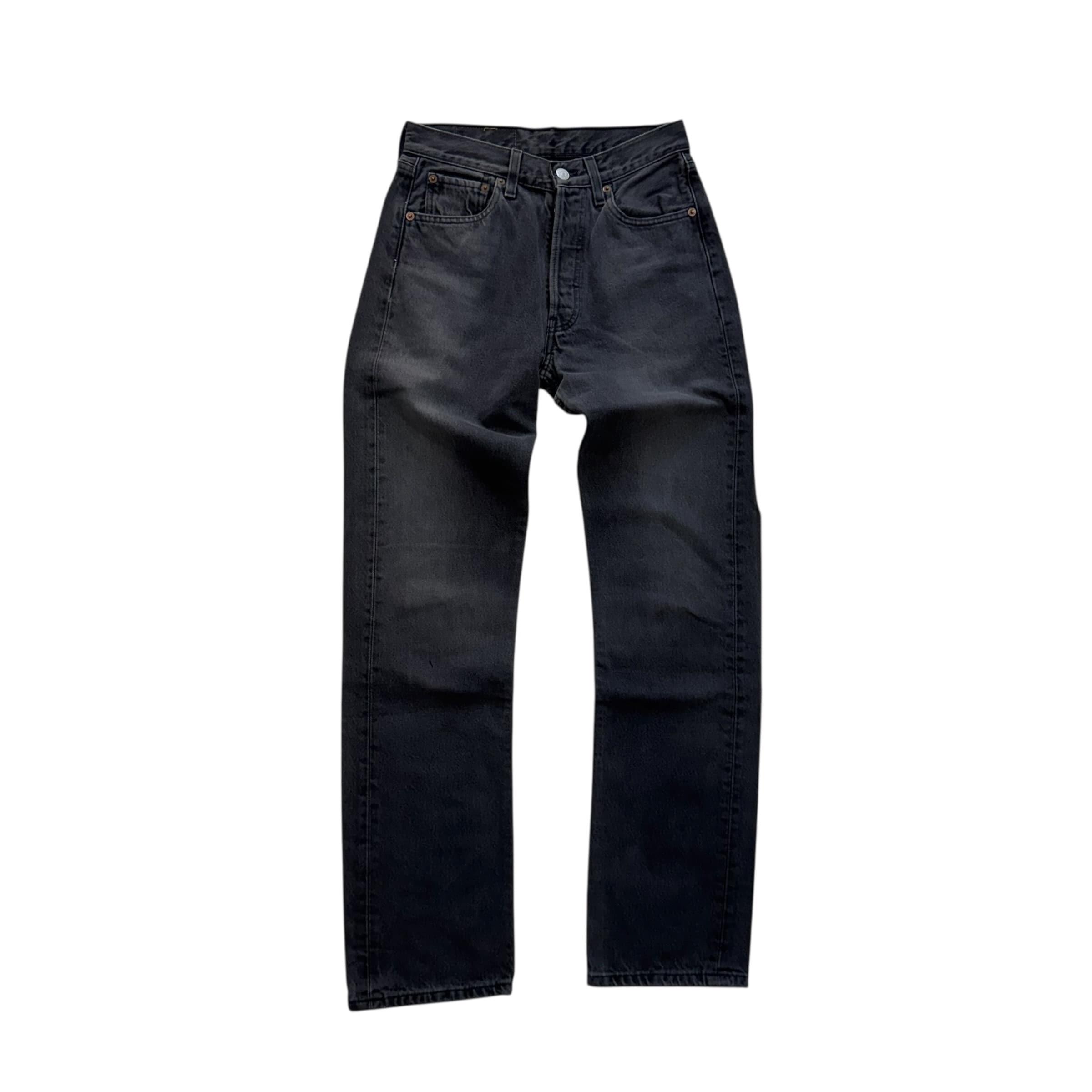 [27] 90's Levis 501 Black Jeans [lv0951] 11