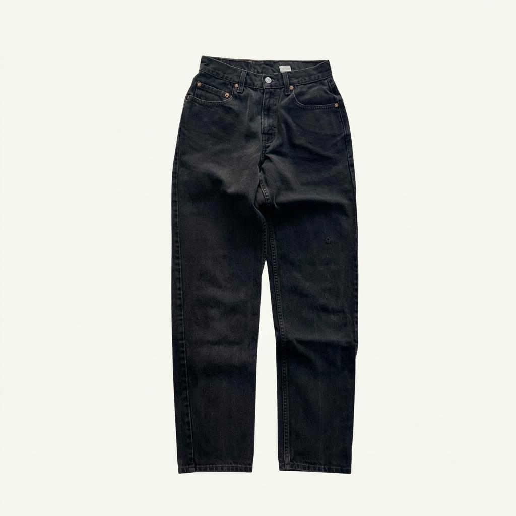 [27] Levis 550 Black Jeans [lv0917] 1