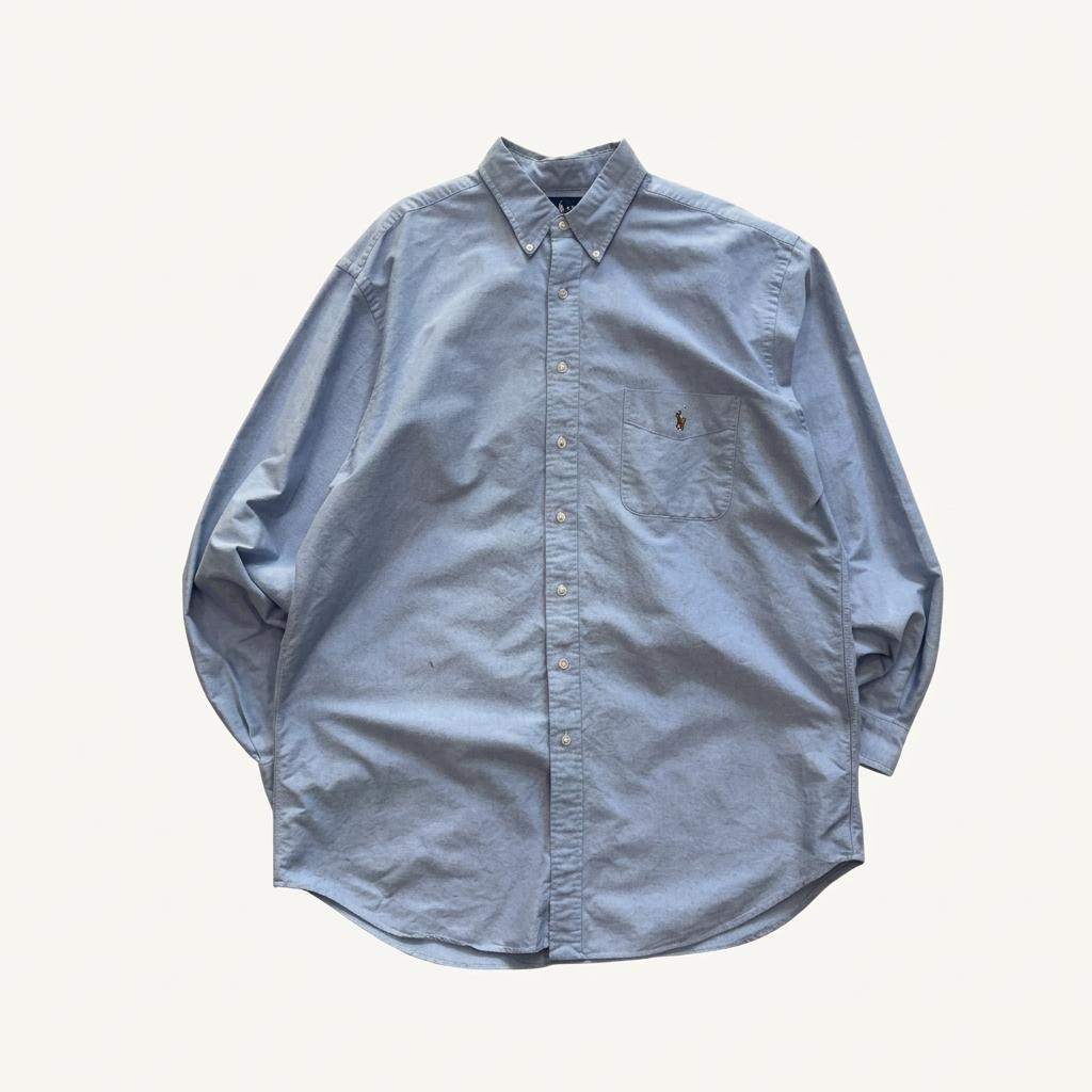[110] Polo Ralph Lauren OCBD Shirt Big Size 1