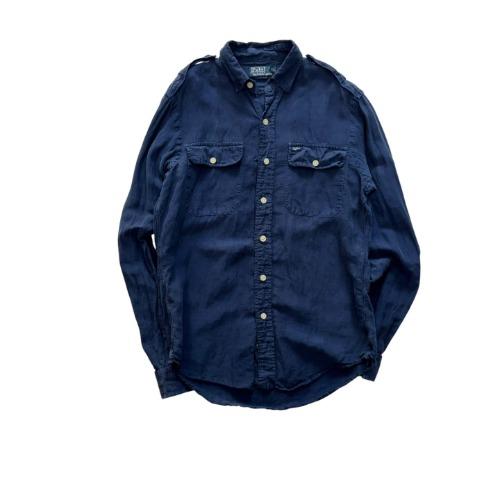 [95] Polo Ralph Lauren Linen / Silk Shirt 2