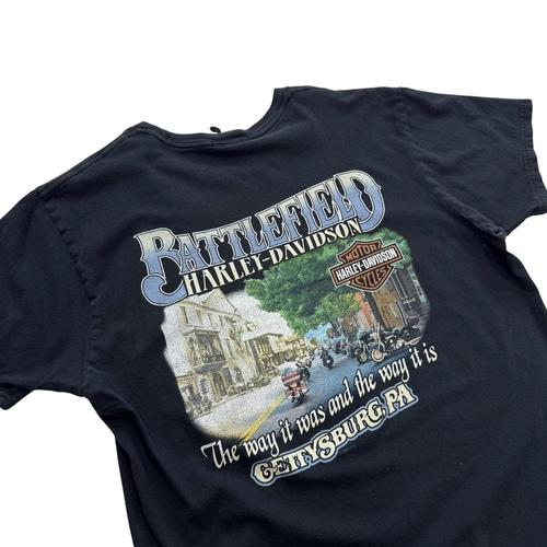 [100] Harley Davidson 'Battle  Field' T Shirt 6