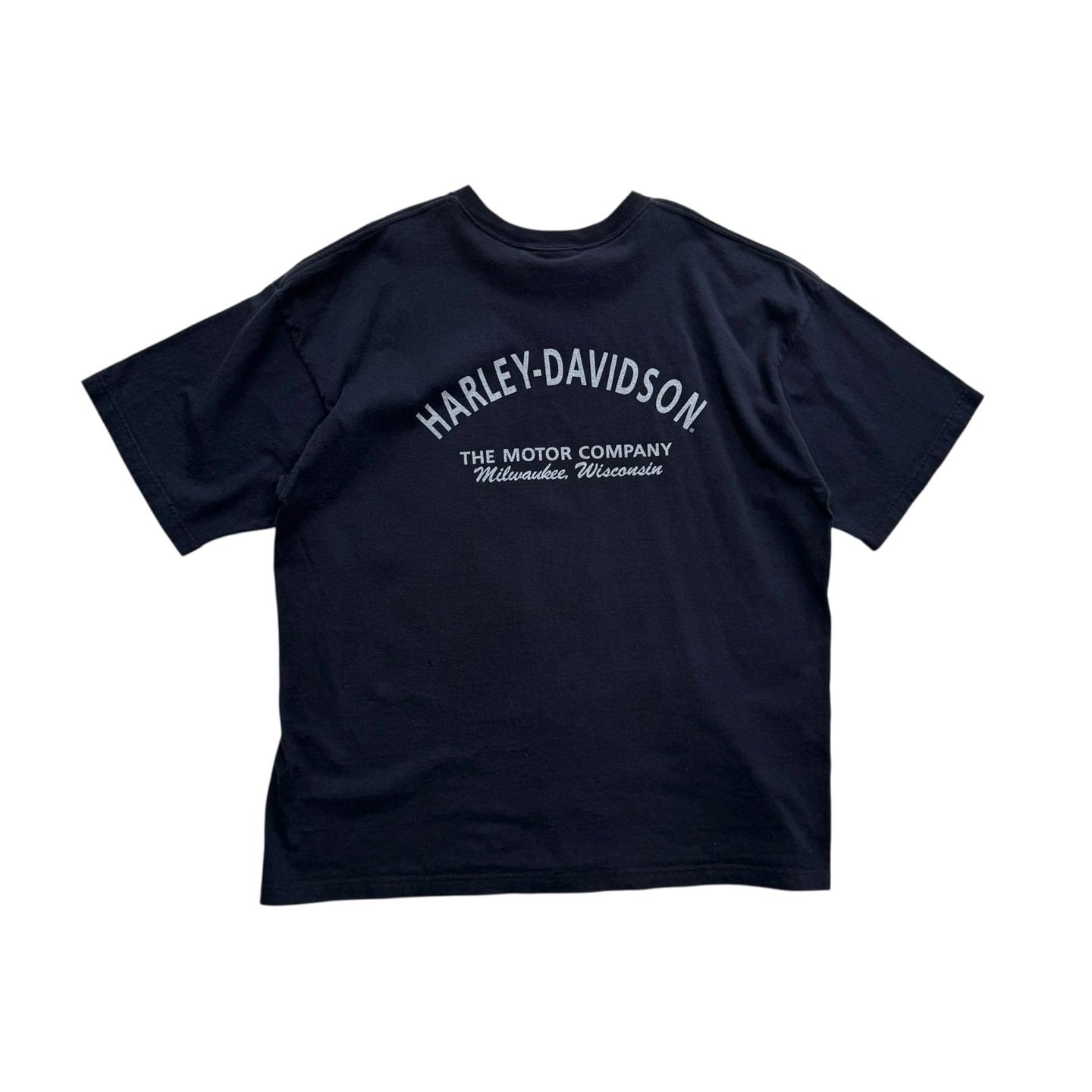 [110~] Harley Davidson  T Shirt Big Size 10