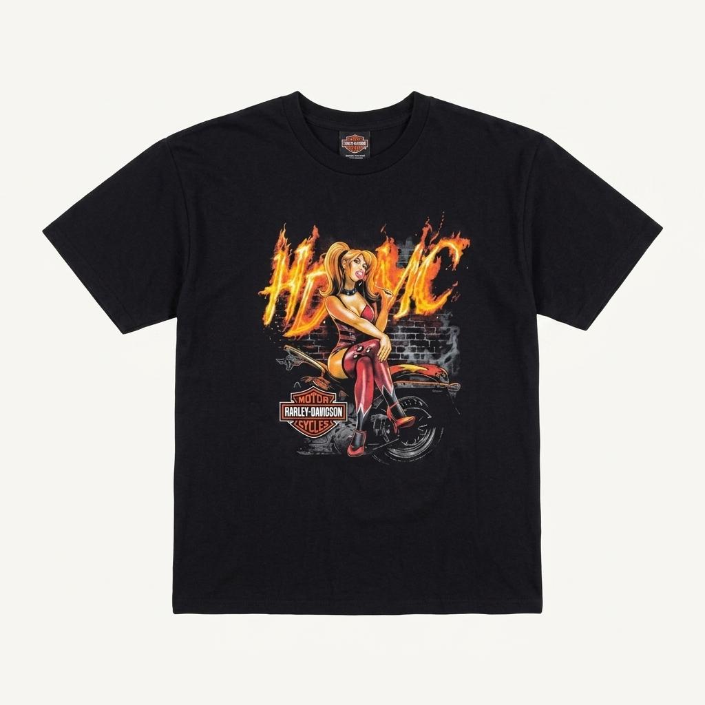 [100] Harley Davidson T Shirt 1