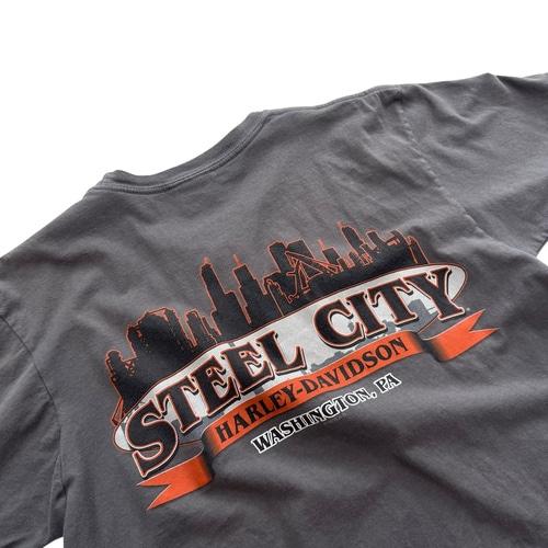 [95] Harley Davidson 'Steel City' T Shirt 6