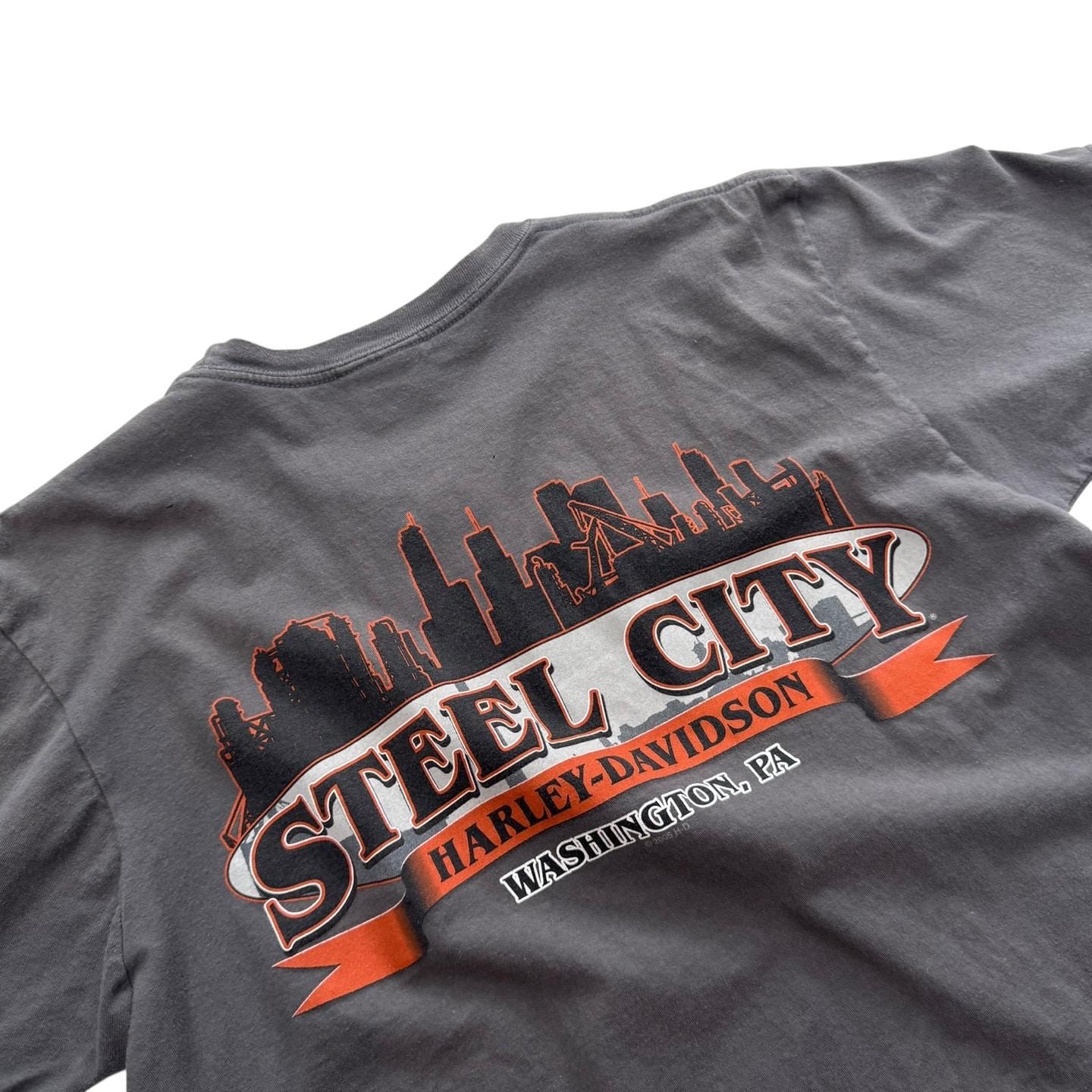 [95] Harley Davidson 'Steel City' T Shirt 11