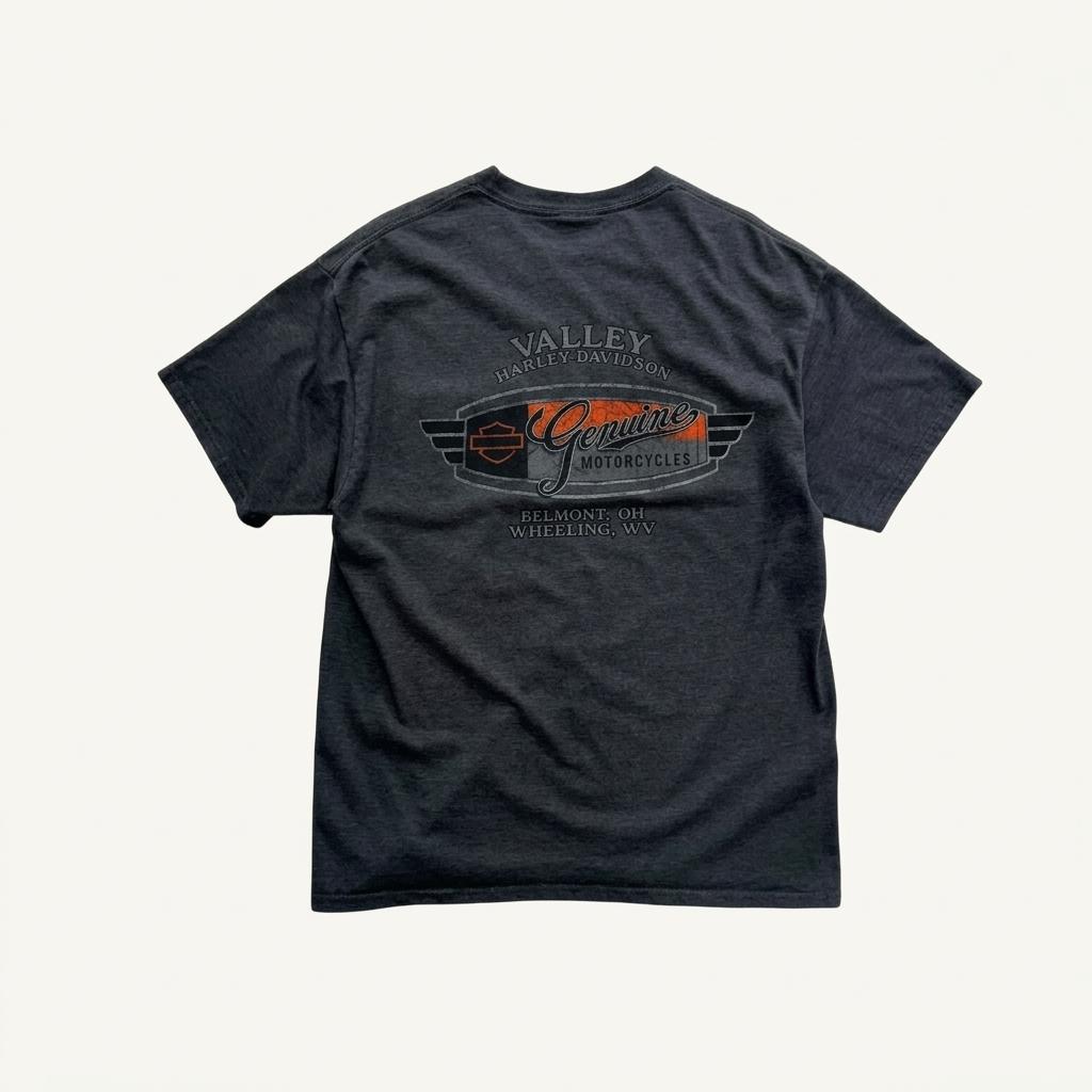[100] Harley Davidson 'Valley' T Shirt 1