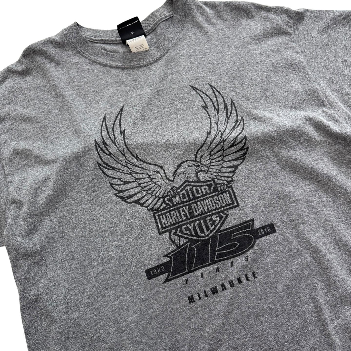 [103] Harley Davidson '115 Years' T Shirt 7