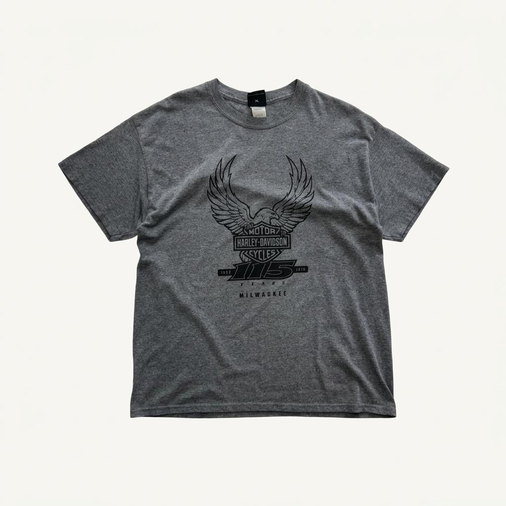 [103] Harley Davidson '115 Years' T Shirt 1