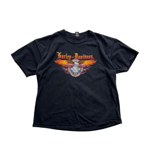 [110~] Harley Davidson 'Eagle' T Shirt Big Size 2