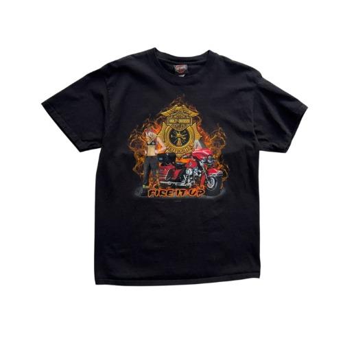 [95] Harley Davidson 'Fire It Up' T Shirt 2