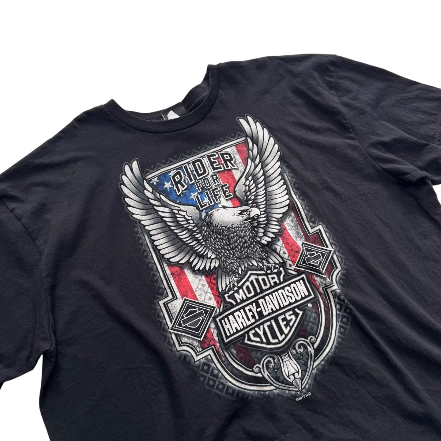 [110~] Harley Davidson T Shirt Big Size 8