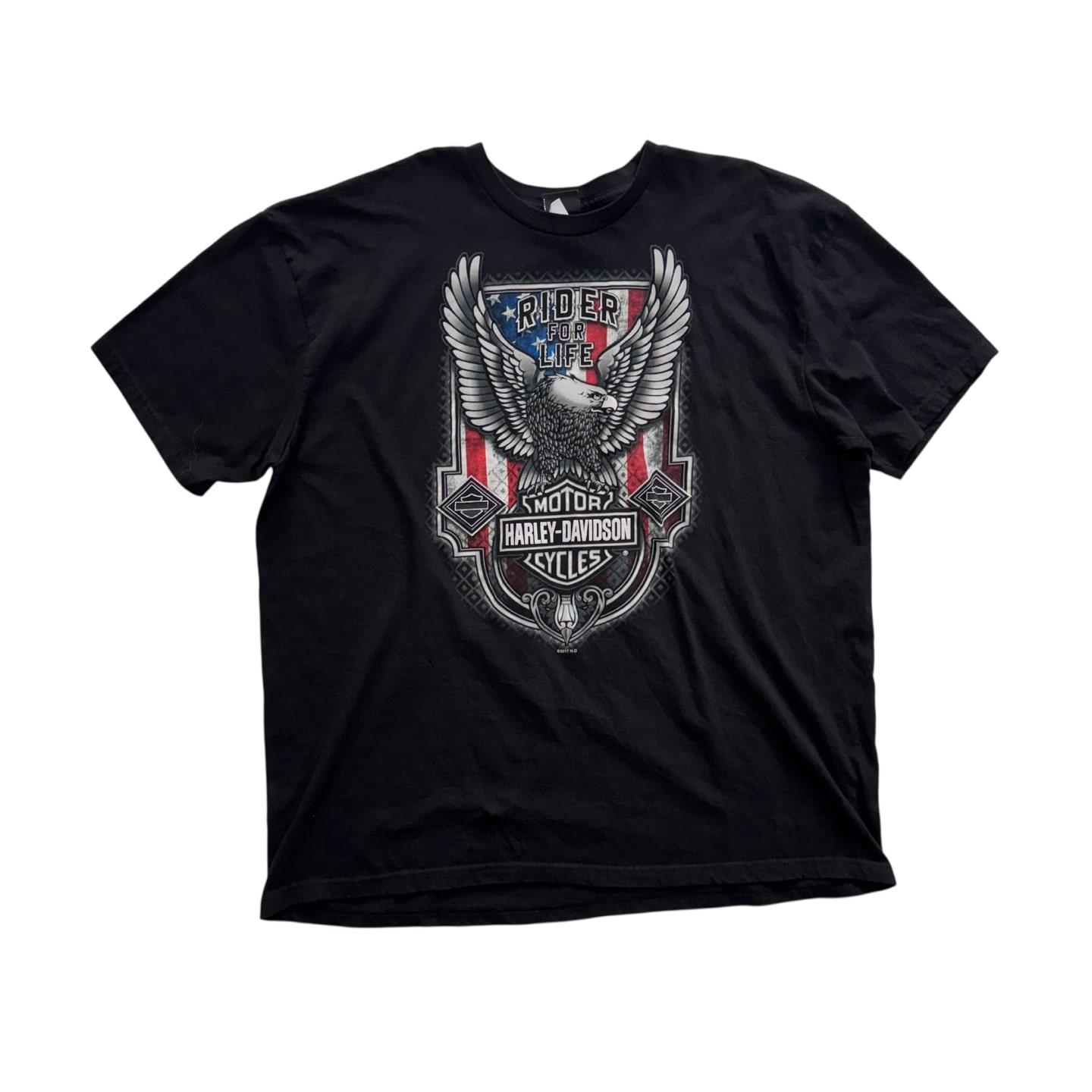 [110~] Harley Davidson T Shirt Big Size 7