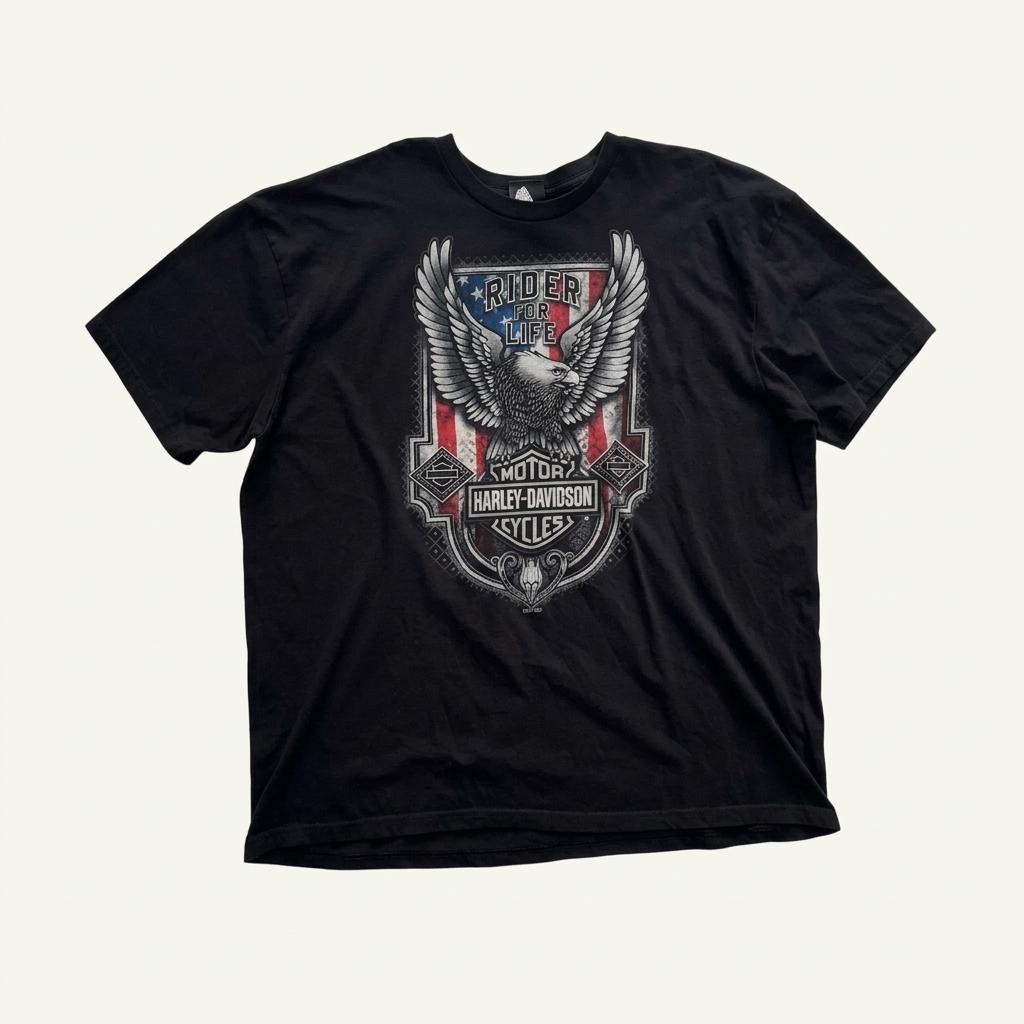 [110~] Harley Davidson T Shirt Big Size 1