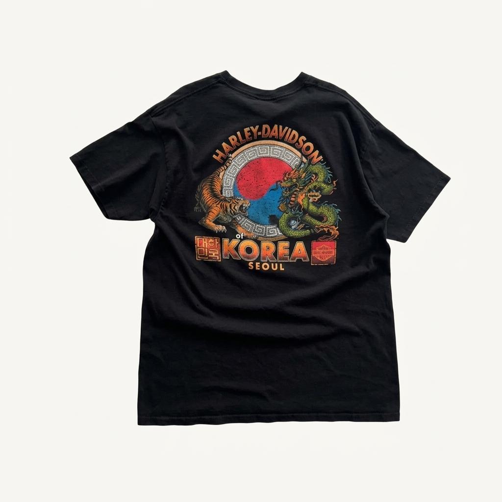 [100] Harley Davidson 'Korea' T Shirt